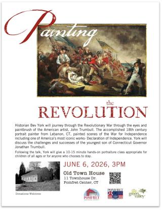 Revolutionary War from the perspective of the artist John Trumbull